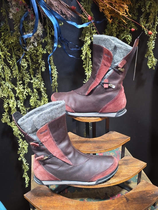 Teva Shoes - Teva Women's Burgundy and Gray Lace-Up Boots
